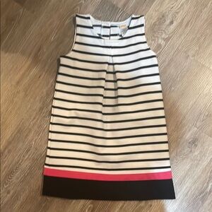 Chic Striped Sleeveless Dress
